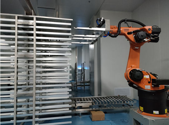KUKA KR60-3 팔레티징 로봇 셀 공장 로봇 6축 산업 로봇
