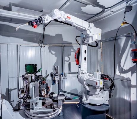 Abb 로봇 팔 irb 4400 무게 60KG 제조에서 제어